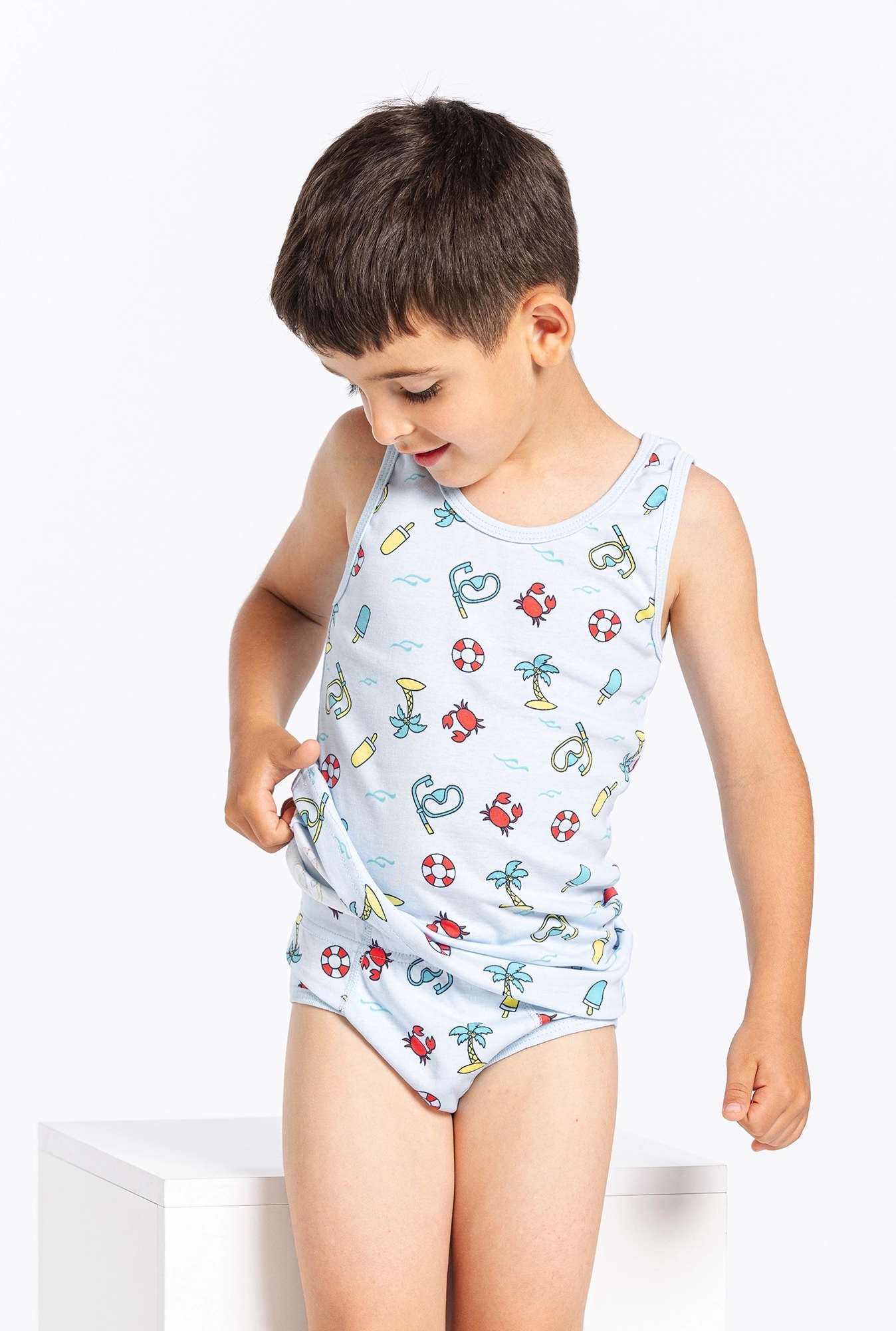 Atlet majica za dečaka - Kraba