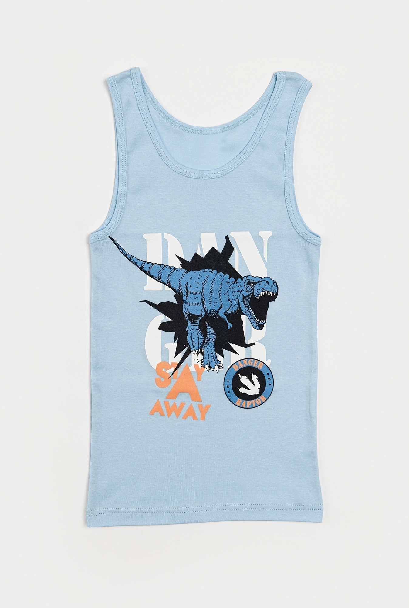 Atlet majica za dečake - Plavi dino