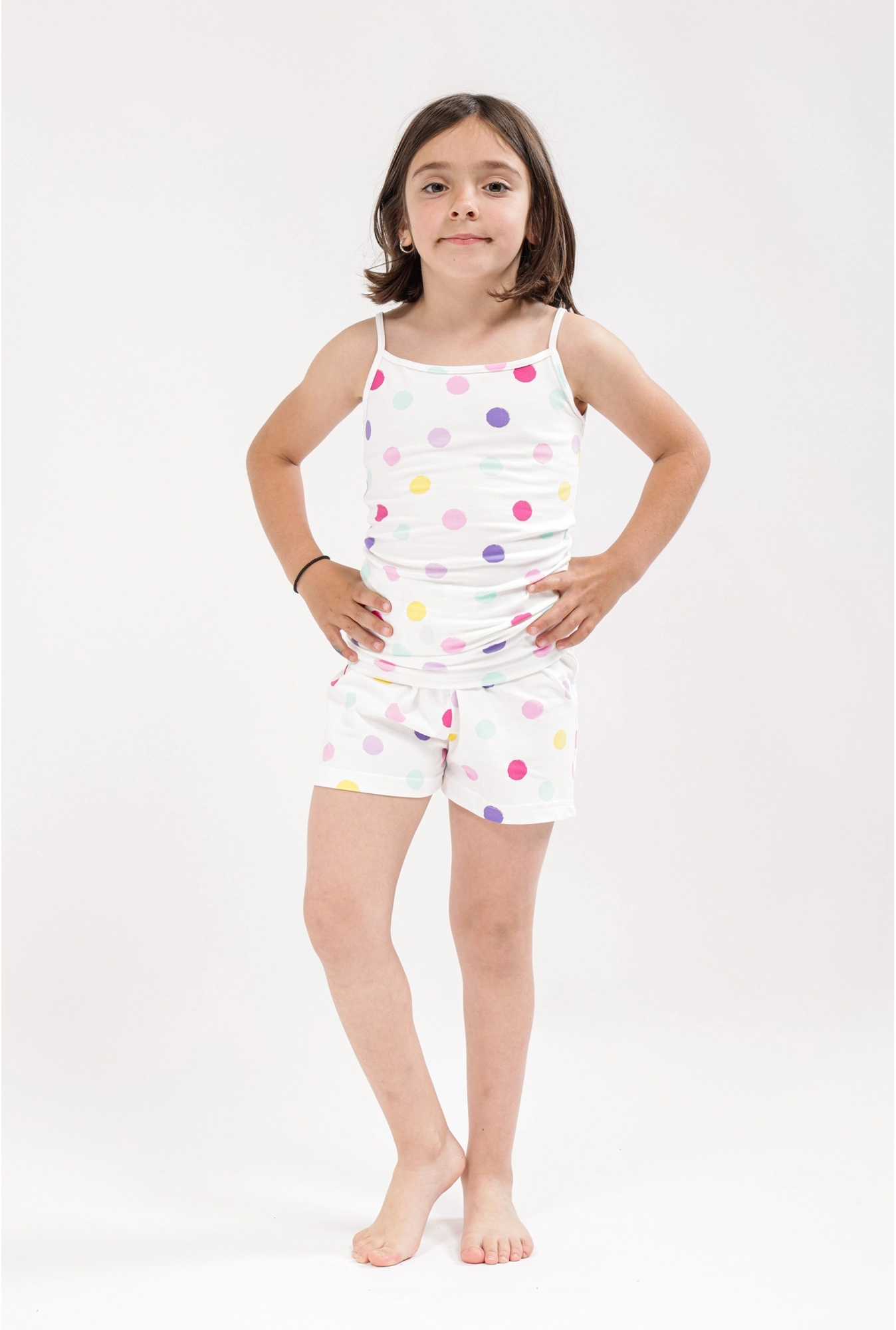 Majica za devojčice sa uskom bretelom - Tufnica