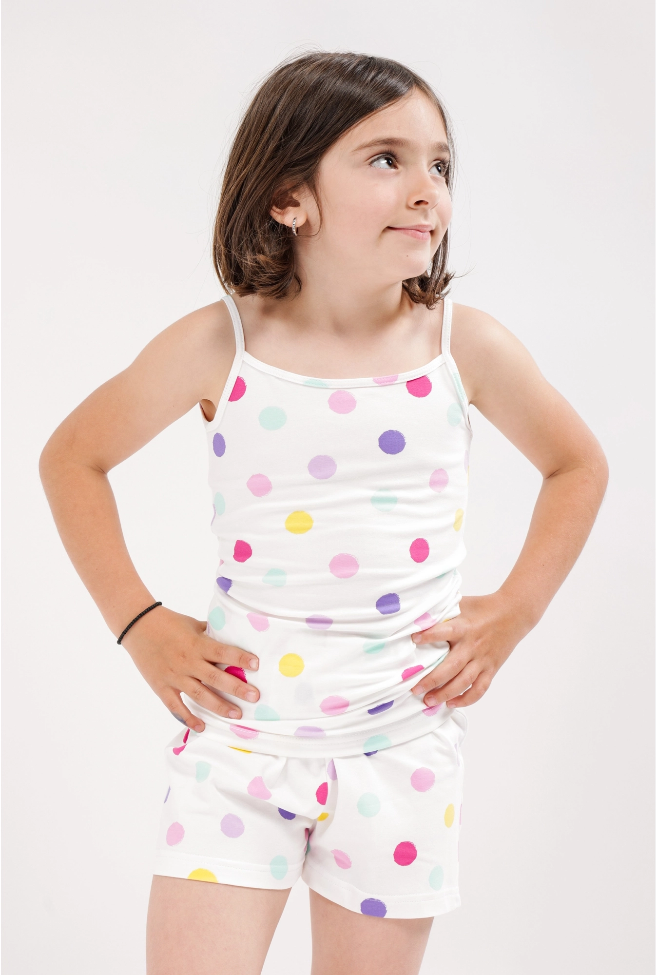 Majica za devojčice sa uskom bretelom - Tufnica