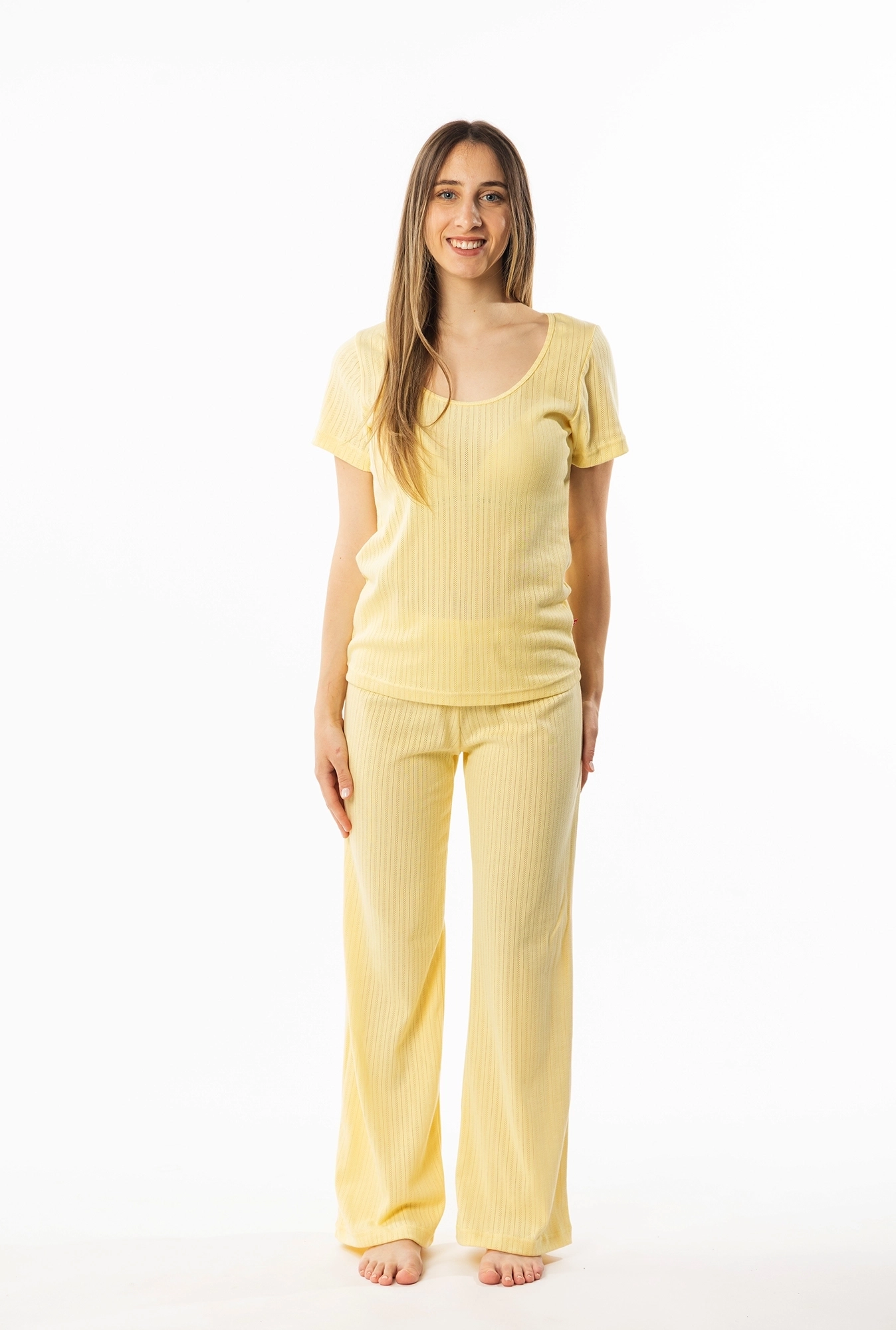 Ženska pidžama - Žuta