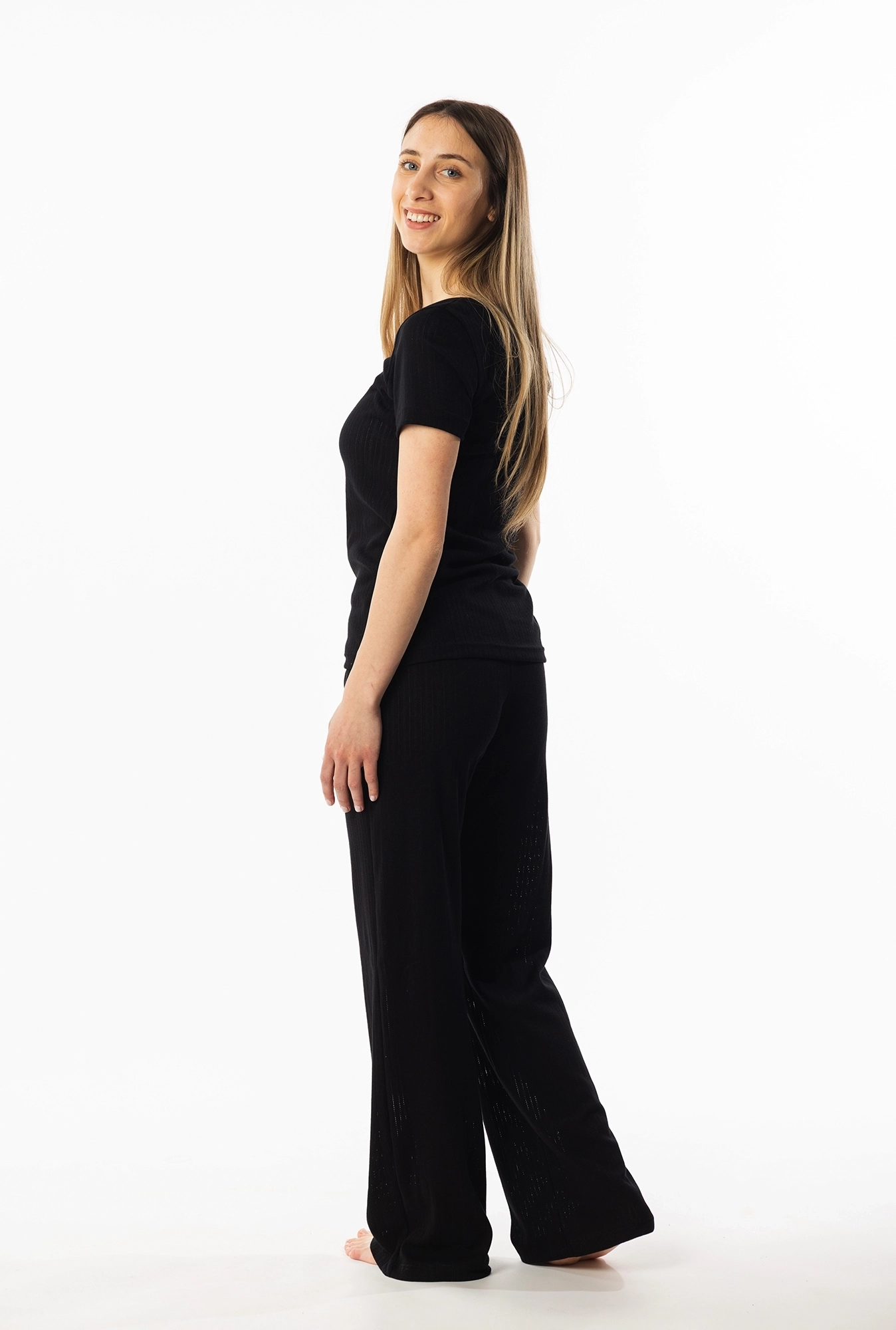 Ženska pidžama - Crna