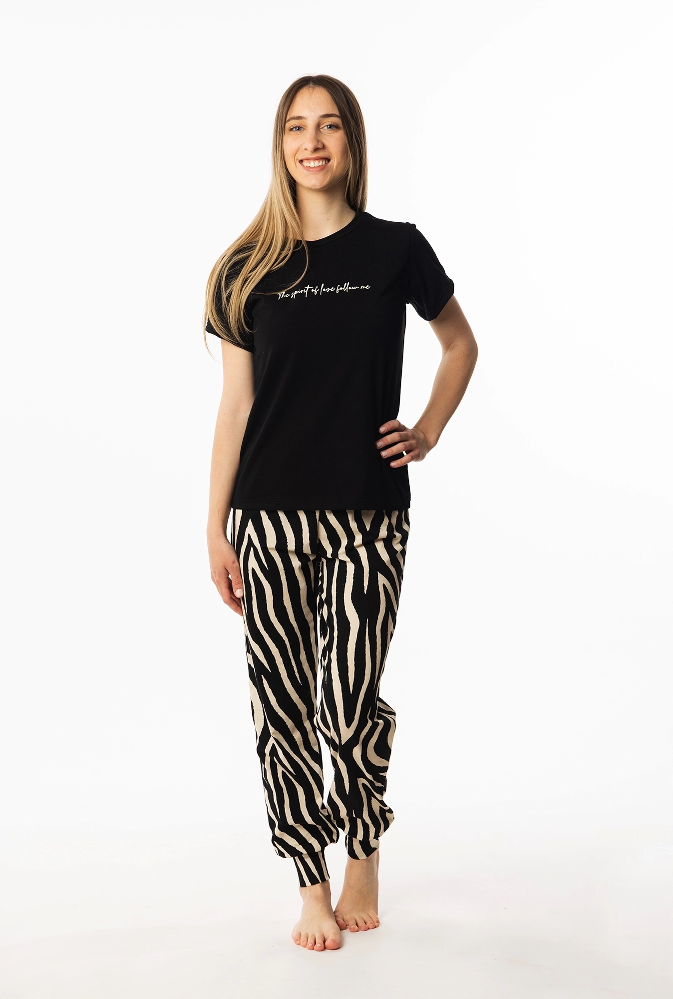 Ženska pidžama - Zebra