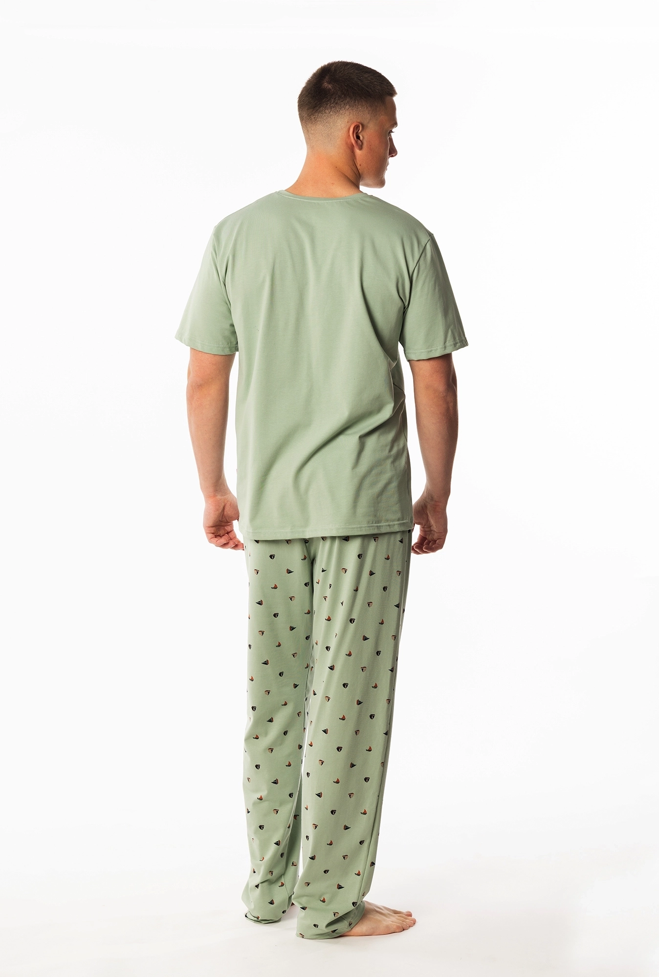 Muška pidžama kratkog rukava - Brodić