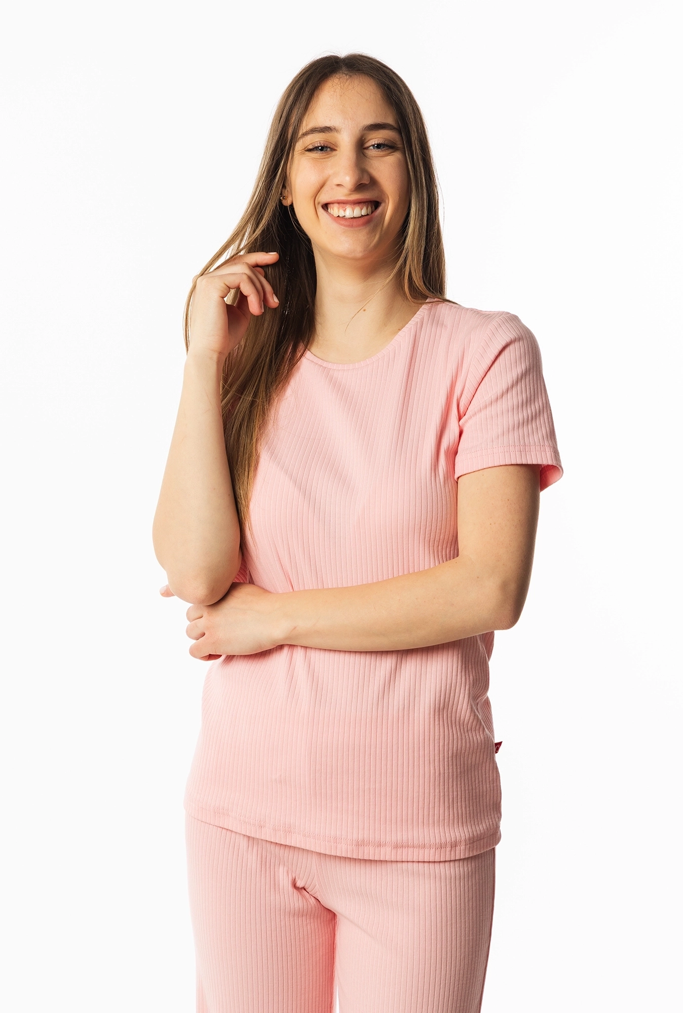 Ženska majica kratkog rukava - Roze