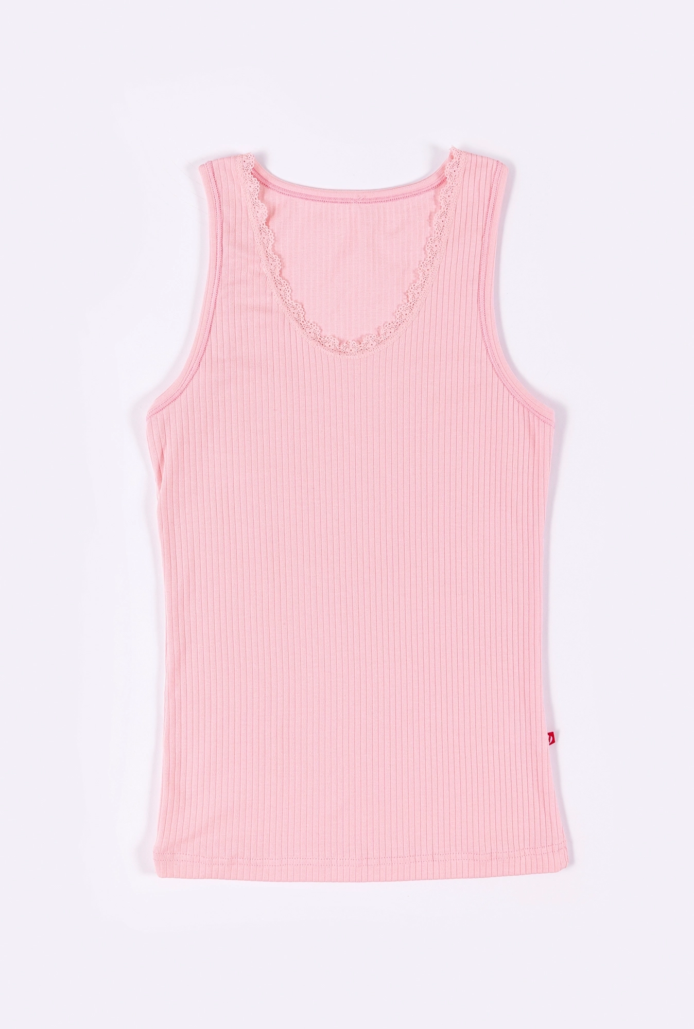 Ženska majica sa čipkom - Roze