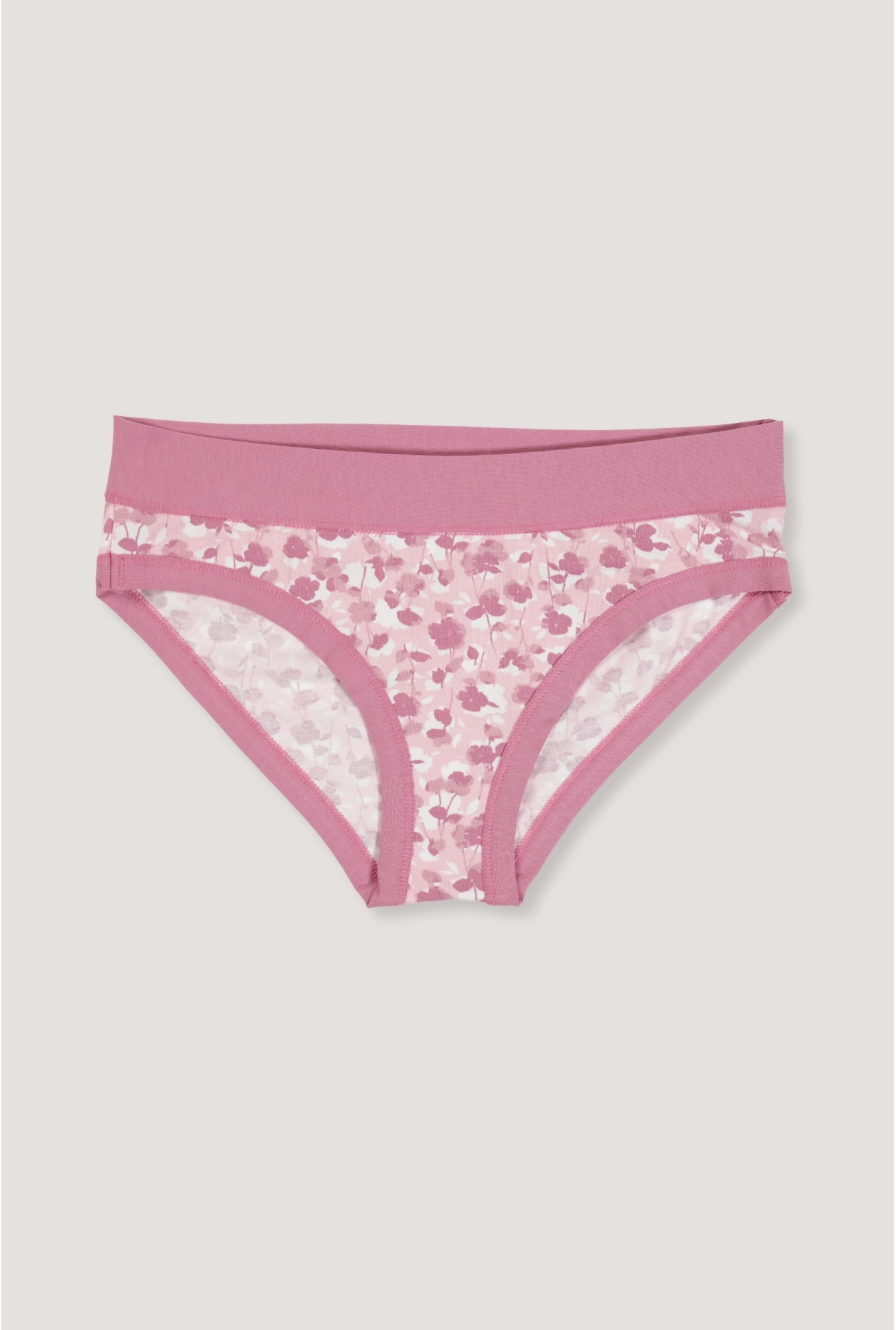 Ženski slip Luna - Roze sa cvećem
