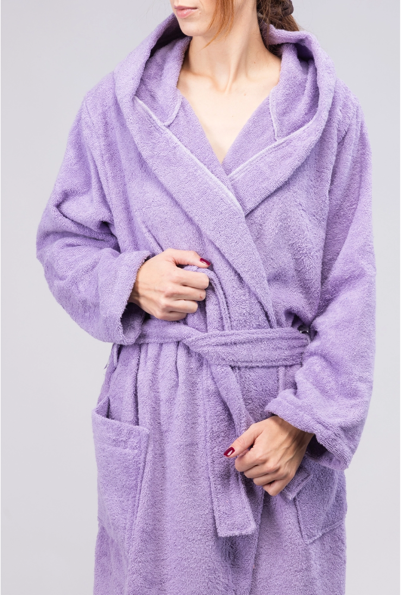 Ženski bade mantil - Ljubičasta