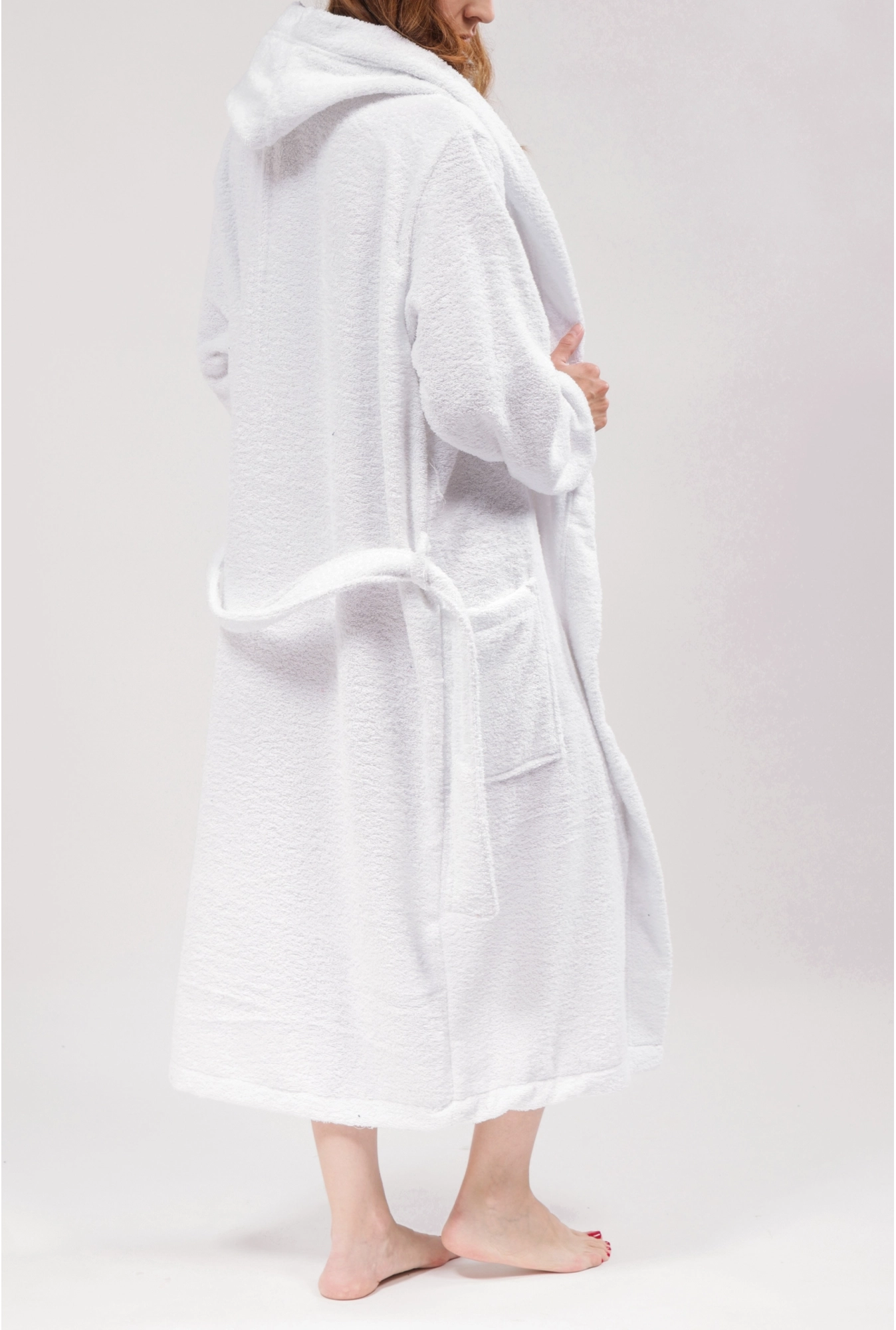 Ženski bade mantil - Bela